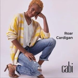 NWT Cabi Roar Cardigan, Oversized, Size L